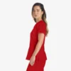 Blusa de trabajo con cuello en V Eds Essentials para mujer Blusa de trabajo con cuello en V Eds Essentials para mujer