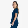 Blusa de trabajo con cuello en V Eds Essentials para mujer Blusa de trabajo con cuello en V Eds Essentials para mujer
