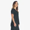 Blusa de trabajo con cuello en V Eds Essentials para mujer Blusa de trabajo con cuello en V Eds Essentials para mujer