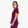 Blusa de trabajo con cuello en V Eds Essentials para mujer Blusa de trabajo con cuello en V Eds Essentials para mujer