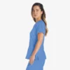 Blusa de trabajo con cuello en V Eds Essentials para mujer Blusa de trabajo con cuello en V Eds Essentials para mujer