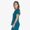 Blusa de trabajo con cuello en V Eds Essentials para mujer Blusa de trabajo con cuello en V Eds Essentials para mujer