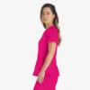 Blusa de trabajo con cuello en V Eds Essentials para mujer Blusa de trabajo con cuello en V Eds Essentials para mujer