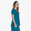 Blusa de trabajo con cuello en V Eds Essentials para mujer Blusa de trabajo con cuello en V Eds Essentials para mujer