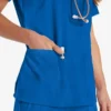 Blusa de trabajo con cuello en V Eds Essentials para mujer Blusa de trabajo con cuello en V Eds Essentials para mujer