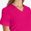 Blusa de trabajo con cuello en V Eds Essentials para mujer Blusa de trabajo con cuello en V Eds Essentials para mujer