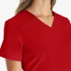 Blusa de trabajo con cuello en V Eds Essentials para mujer Blusa de trabajo con cuello en V Eds Essentials para mujer