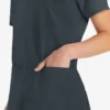 Blusa de trabajo con cuello en V Eds Essentials para mujer Blusa de trabajo con cuello en V Eds Essentials para mujer