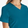 Blusa de trabajo con cuello en V Eds Essentials para mujer Blusa de trabajo con cuello en V Eds Essentials para mujer