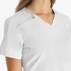 Blusa de trabajo con cuello en V Eds Essentials para mujer Blusa de trabajo con cuello en V Eds Essentials para mujer
