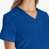 Blusa de trabajo con cuello en V Eds Essentials para mujer Blusa de trabajo con cuello en V Eds Essentials para mujer