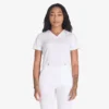 Blusa de trabajo con cuello en V Eds Nxt para mujer Blusa de trabajo con cuello en V Eds Nxt para mujer