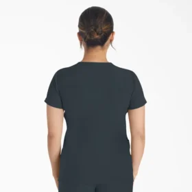 Blusa de trabajo con cuello en V Eds Nxt para mujer