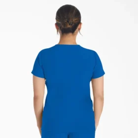 Blusa de trabajo con cuello en V Eds Nxt para mujer