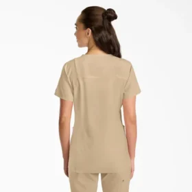 Blusa de trabajo con cuello en V Eds Nxt para mujer
