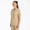 Blusa de trabajo con cuello en V Eds Nxt para mujer Blusa de trabajo con cuello en V Eds Nxt para mujer