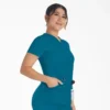 Blusa de trabajo con cuello en V Eds Nxt para mujer Blusa de trabajo con cuello en V Eds Nxt para mujer