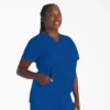 Blusa de trabajo con cuello en V Eds Nxt para mujer Blusa de trabajo con cuello en V Eds Nxt para mujer