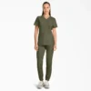Blusa de trabajo con cuello en V Eds Nxt para mujer Blusa de trabajo con cuello en V Eds Nxt para mujer