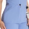 Blusa de trabajo con cuello en V Eds Nxt para mujer Blusa de trabajo con cuello en V Eds Nxt para mujer