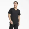 Blusa de trabajo con cuello en V Eds Signature para hombre
