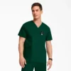 Blusa de trabajo con cuello en V Eds Signature para hombre