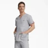 Blusa de trabajo con cuello en V Eds Signature para hombre