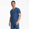 Blusa de trabajo con cuello en V Eds Signature para hombre