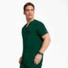 Blusa de trabajo con cuello en V Eds Signature para hombre
