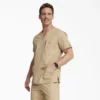 Blusa de trabajo con cuello en V Eds Signature para hombre