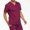 Blusa de trabajo con cuello en V Eds Signature para hombre
