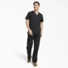 Blusa de trabajo con cuello en V Eds Signature para hombre