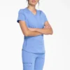 Blusa médica Balance con cuello en V para mujer Blusa médica Balance con cuello en V para mujer