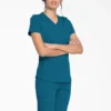 Blusa médica Balance con cuello en V para mujer Blusa médica Balance con cuello en V para mujer
