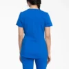 Blusa médica Balance con cuello en V para mujer