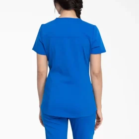 Blusa médica Balance con cuello en V para mujer