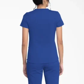 Blusa médica Balance con cuello en V para mujer