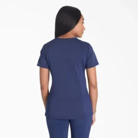 Blusa médica Balance con cuello en V para mujer