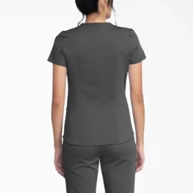 Blusa médica Balance con cuello en V para mujer