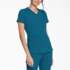 Blusa médica Balance con cuello en V para mujer Blusa médica Balance con cuello en V para mujer