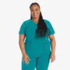 Blusa médica cruzada para mujer Eds Essentials Blusa médica cruzada para mujer Eds Essentials