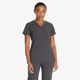 Blusa médica cruzada para mujer Eds Essentials