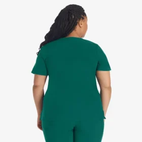 Blusa médica cruzada para mujer Eds Essentials