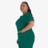Blusa médica cruzada para mujer Eds Essentials Blusa médica cruzada para mujer Eds Essentials