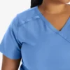 Blusa médica cruzada para mujer Eds Essentials Blusa médica cruzada para mujer Eds Essentials
