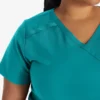 Blusa médica cruzada para mujer Eds Essentials Blusa médica cruzada para mujer Eds Essentials