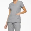 Blusa médica de cuello en V Eds Signature para mujer Blusa médica de cuello en V Eds Signature para mujer