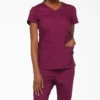 Blusa médica de cuello en V Eds Signature para mujer Blusa médica de cuello en V Eds Signature para mujer