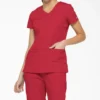 Blusa médica de cuello en V Eds Signature para mujer Blusa médica de cuello en V Eds Signature para mujer