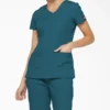 Blusa médica de cuello en V Eds Signature para mujer Blusa médica de cuello en V Eds Signature para mujer